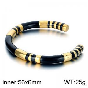Stainless Steel Gold-plating Bangle - KB184017-YH