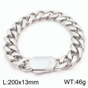 Stainless Steel Bracelet(Men) - KB186244-TSC