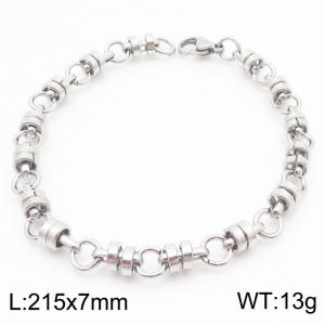 Stainless Steel Bracelet(Men) - KB186246-TSC