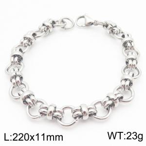 Stainless Steel Bracelet(Men) - KB186248-TSC