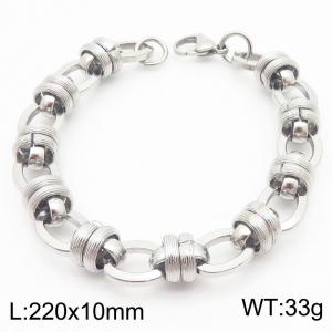 Stainless Steel Bracelet(Men) - KB186250-TSC
