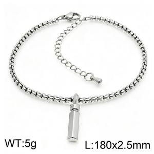 Stainless Steel Jewelry Alphabet Element Bracelet - KB186505-Z