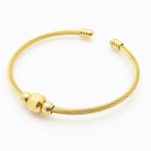 Stainless Steel Wire Bangle - KB187687-XY