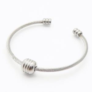 Stainless Steel Wire Bangle - KB187694-XY