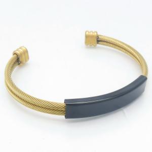 Stainless Steel Wire Bangle - KB187889-XY