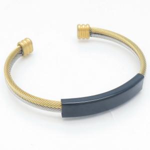 Stainless Steel Wire Bangle - KB187890-XY