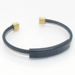 Stainless Steel Wire Bangle - KB187892-XY