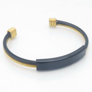 Stainless Steel Wire Bangle - KB187896-XY