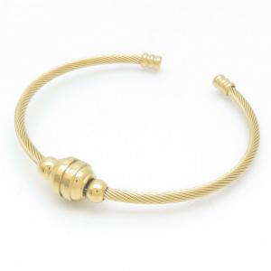 Stainless Steel Wire Bangle - KB187907-XY