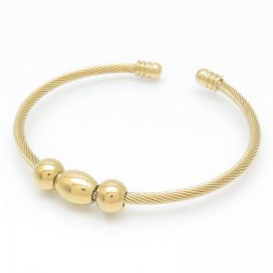 Stainless Steel Wire Bangle - KB187908-XY