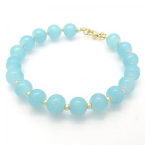 Bead Bracelet - KB188074-WH