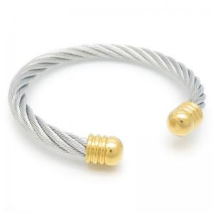 Stainless Steel Wire Bangle - KB188578-XY