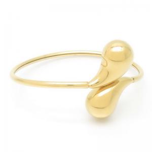 Stainless Steel Gold-plating Bangle - KB188584-XY