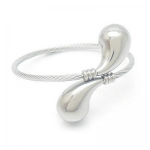 Stainless Steel Wire Bangle - KB188587-XY