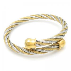 Stainless Steel Wire Bangle - KB188600-XY