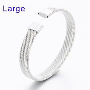 Stainless Steel Bangle - KB189340-TSC