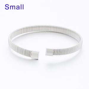 Stainless Steel Bangle - KB189347-TSC