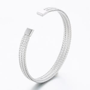 Stainless Steel Bangle - KB189361-TSC