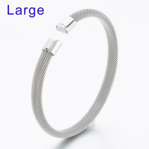 Stainless Steel Bangle - KB189367-TSC