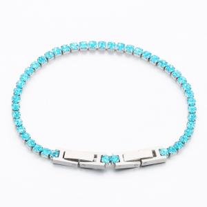 Stainless Steel Stone Bracelet - KB189464-JC