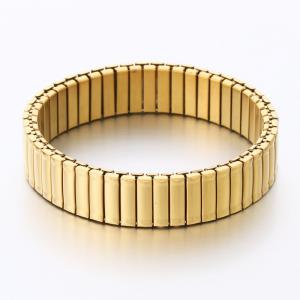 Stainless Steel Gold-plating Bangle - KB189536-SP