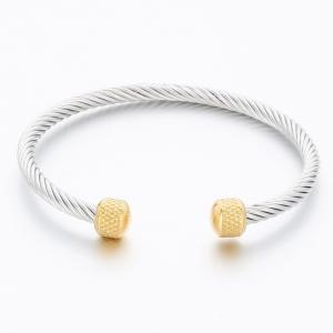 Stainless Steel Wire Bangle - KB189668-XY