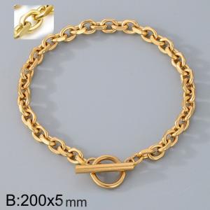 Stainless steel OT bracelet - KB190030-Z