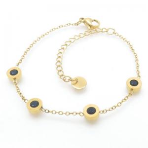 Stainless Steel Gold-plating Bracelet - KB190715-MW