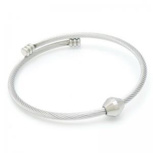 Stainless Steel Wire Bangle - KB191181-XY