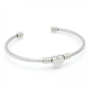 Stainless Steel Wire Bangle - KB191183-XY