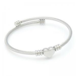 Stainless Steel Wire Bangle - KB191185-XY