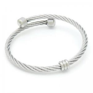 Stainless Steel Wire Bangle - KB191188-XY