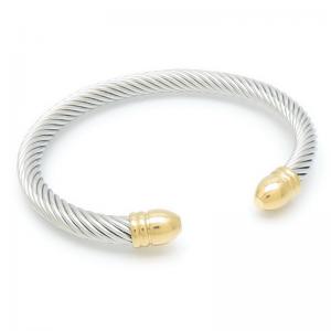 Stainless Steel Wire Bangle - KB191189-XY