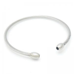 Stainless Steel Wire Bangle - KB191200-XY