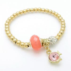 Bead Bracelet - KB191207-WH