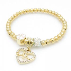 Bead Bracelet - KB191215-WH