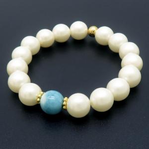 Bead Bracelet - KB191225-WH