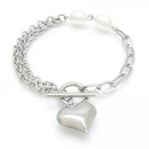 Stainless Steel Bracelet(women) - KB191245-WH