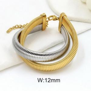 Stainless steel bracelet - KB191487-WGYS