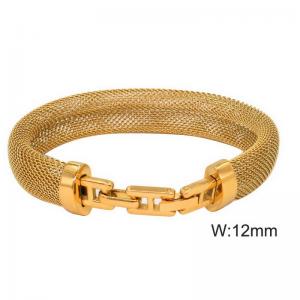 Stainless steel bracelet - KB191488-WGYS