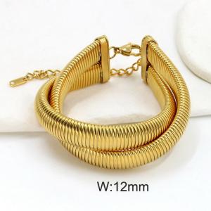 Stainless steel bracelet - KB191489-WGYS