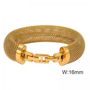 Stainless steel bracelet - KB191491-WGYS