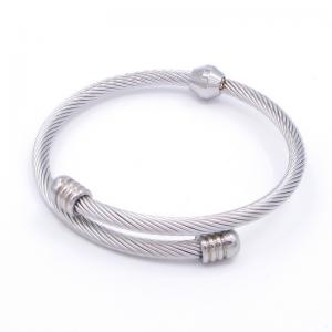 Stainless Steel Wire Bangle - KB192157-XY