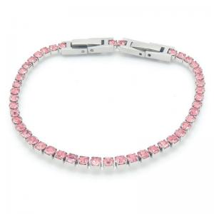 Stainless Steel Stone Bracelet - KB202331-JC