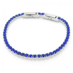 Stainless Steel Stone Bracelet - KB202333-JC