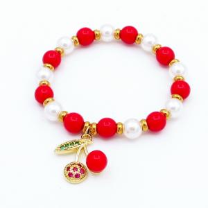 Bead Bracelet - KB202856-SP