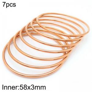 Stainless steel bracelet - KB204352-LO