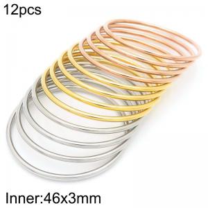 Stainless steel bracelet - KB204507-LO