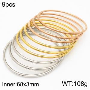Stainless steel bracelet - KB204537-KFC