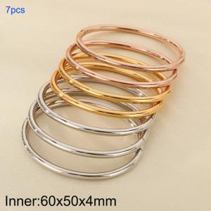 Stainless Steel Bangle - KB205318-LO